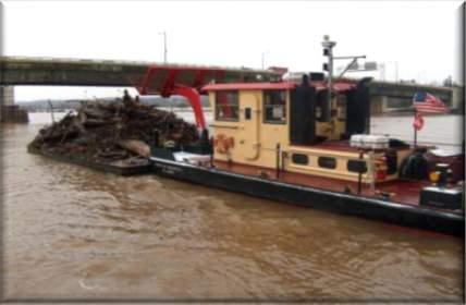 navigation channels 148 miles of federal flood