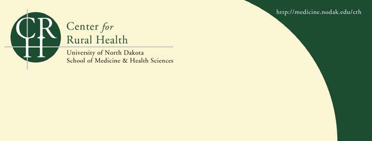 . Commission on a High Performance Health System North Dakota