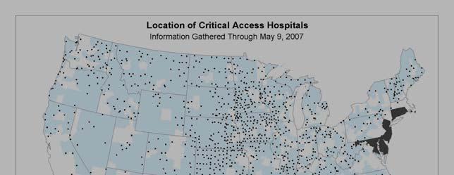 Health Care Infrastructure: Hospitals Total # of Hospitals