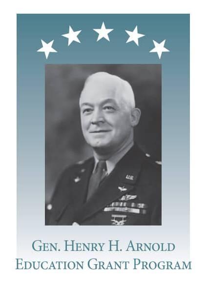 Page 7 General Henry H. Arnold Education Grant PROSPECTIVE AIR FORCE DEPENDENT STUDENTS: THE GRANT APPLICATIONS FOR THE 2018-2019 ACADEMIC YEAR ARE NOW AVAILABLE. The General Henry H.
