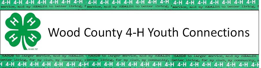 November December 2016 Upcoming Events 11/4/16 11/6/16 Fall Forum 11/11/16 4-H Member & Volunteer Recognition Night The annual Wood County 4-H Recognition program will be held Friday, November 11th