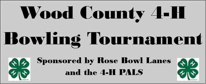 Friday, February 3rd at Rose Bowl Lanes, Marshfield, WI Start Time: 5:00 Registration: 4:30 p.m. Open to the first 24 teams to register (Teams of 4 only!) Family & Friends Welcome! Contests & Prizes!
