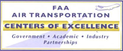 FAA CENTERS OF EXCELLENCE For more information,