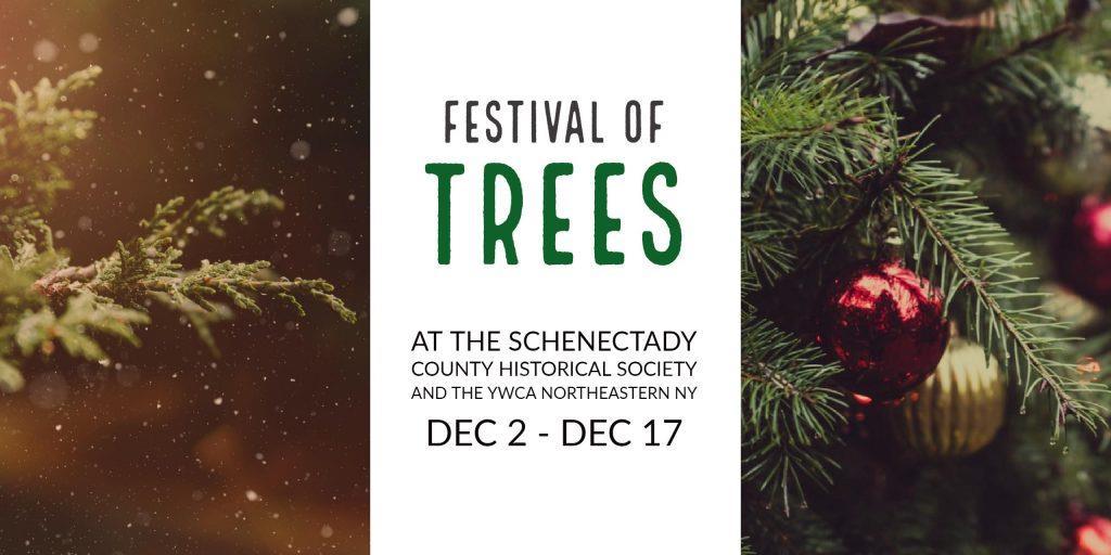 Description: Visit beautifully decorated trees in the YWCA and the Schenectady County Historical Society.
