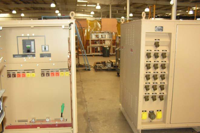 Appendix E Figure E-9. Secondary distribution center E-12. The power distribution panel receives power from SDCs and distributes it directly to single and threephase loads.