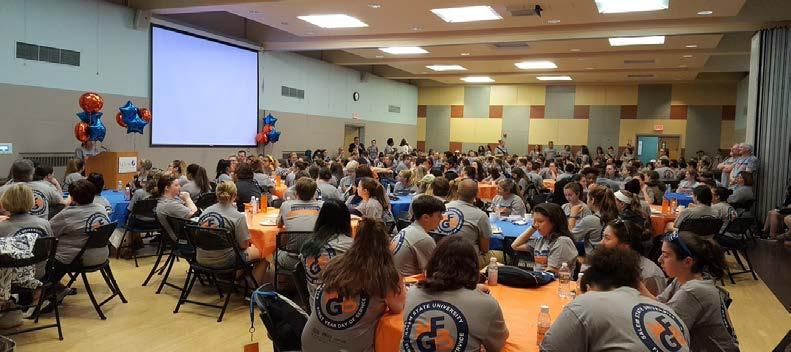 This day of service brings together approximately 300 attendees to learn about Salem State s commitment to its community and participate in meaningful service that meets identified community needs.