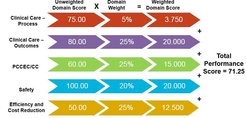Total Performance Score: 4 Domain Calculation (1 of 3) Requires scores from at least 3 out of the 4 domains to receive