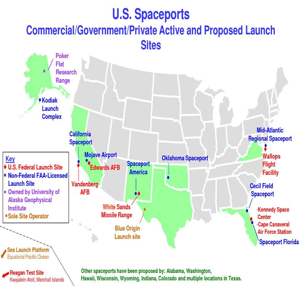 U.S. Spaceports