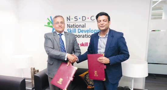Mission. NSDC, National Skill Development Fund (NSDF), and NALCO Foundation, a Navratna CPSE under the Ministry of Mines have entered into a tripartite agreement.