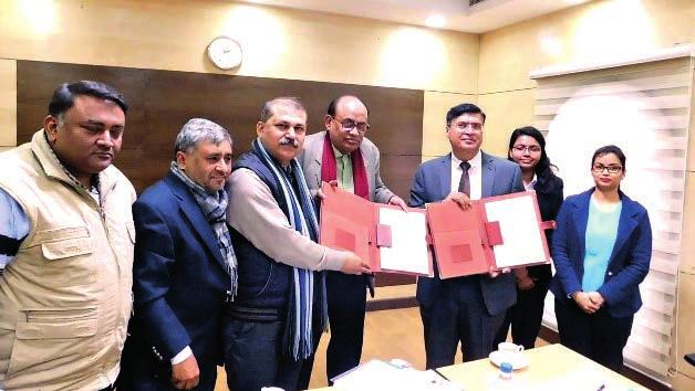 NEWS FROM SECTOR SKILL COUNCILS Agriculture Skill Council of India (ASCI) signed an MoU with Indira Gandhi National Open University (IGNOU), New Delhi for conducting Agri skilling programs for IGNOU