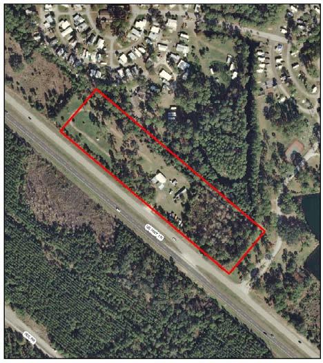 2 of 19 II. SITE INFORMATION 1. Location: The property is located on the north side of U.S. Highway 1, approximately 2,300 feet north of its intersection with I-95, near the City of Ormond Beach.
