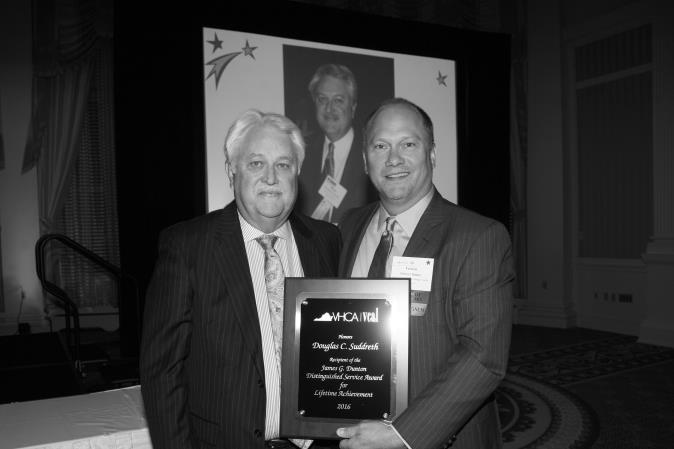 RECOGNITION AWARDS James G. Dunton Distinguished Service Award for Lifetime Achievement VHCA-VCAL s highest honor, the James G.