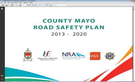 Road Safety Plan The Steering Committee for the Road Safety Plan, which was developed in 2013, will continue evaluating progress of this plan.