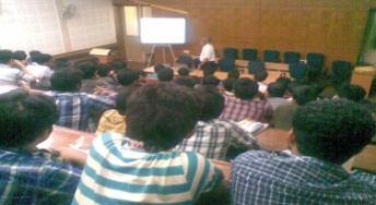 Sanyal for 2015 pass-out batch. 30.07.2014 Interactive Session for Students on From Engineers to Managers conducted by Mr.