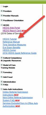 Below are the steps to access the HEDIS video. Log into our web portal at extra.chgsd.