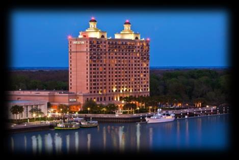 Each attendee is responsible for obtaining hotel reservations and submitting tax exempt forms. Westin Savannah Harbor One International Drive, Savannah, GA 31402-0248 Rate: $160.