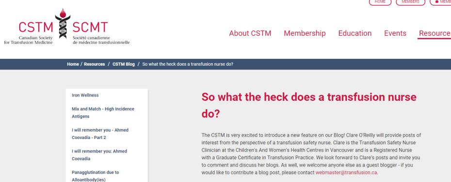 CSTM Blog transfusion.