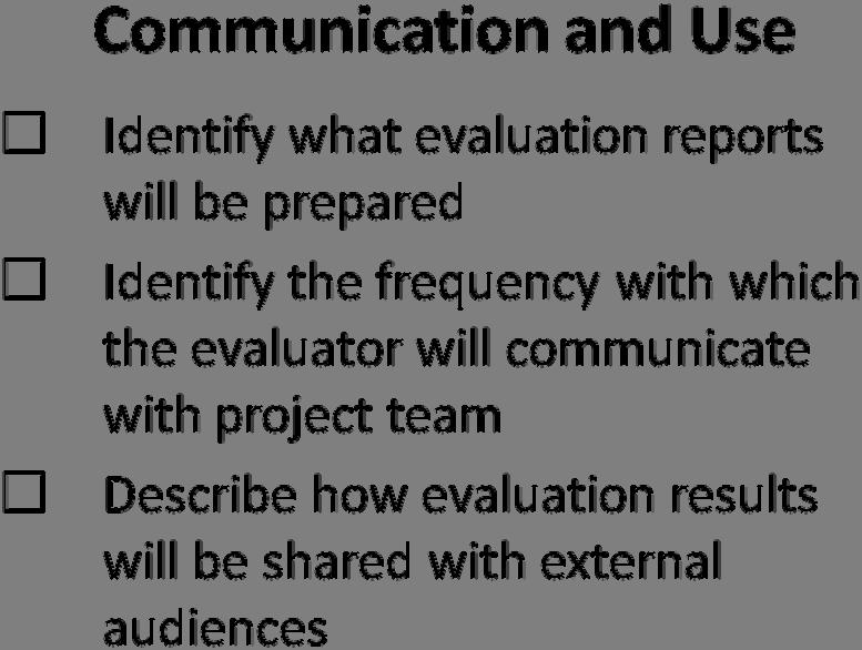 Evaluation Plan ATE Specific Review