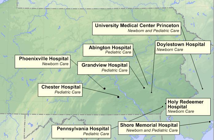 4. Integrate Care Delivery Across Separate Facilities Children s Hospital of Philadelphia (CHOP) Hospital Affiliates Children s Hospital of Philadelphia Main Campus Deliver