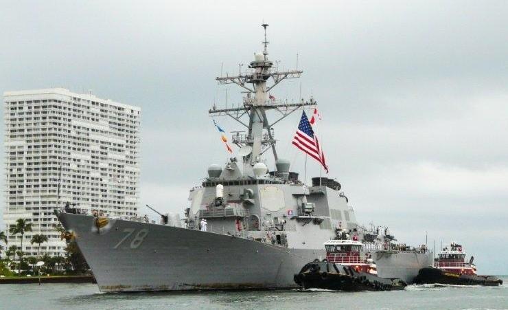 Ships participating this year were: The USS Independence (LCS 2) littoral combat ship; The USS Iwo Jima