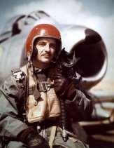 9 Captain Manuel J. Fernandez Jr., flies 125 combat missions during the Korean War. His 14.