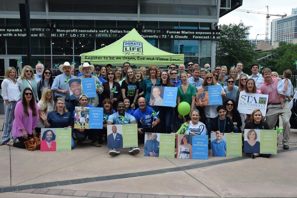 The Texas Donation Community - DLT and the organ, eye and tissue donation organizations - are