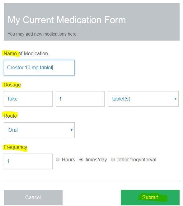Pressing CONFIRM indicates that the patient has verified the medication as correct.