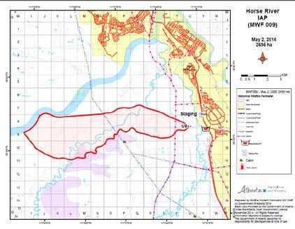Map of Wildfire produced by Agriculture and Forestry May 2, 2016 at 8:00 PM Map of Wildfire produced by RMWB Geographic Information Systems team May 3, 2016 at 12:00 PM Evacuation Framework There is