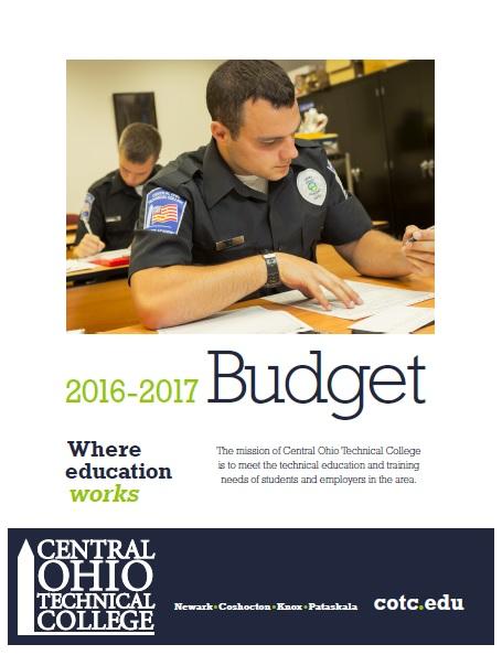 Newark Budget, a COTC Budget and a