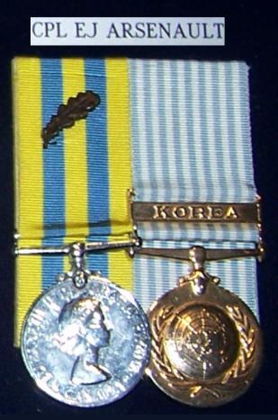 non-commissioned officers of the regiment. During the period spent in operations in Korea, he has displayed qualities which mark him as outstanding.