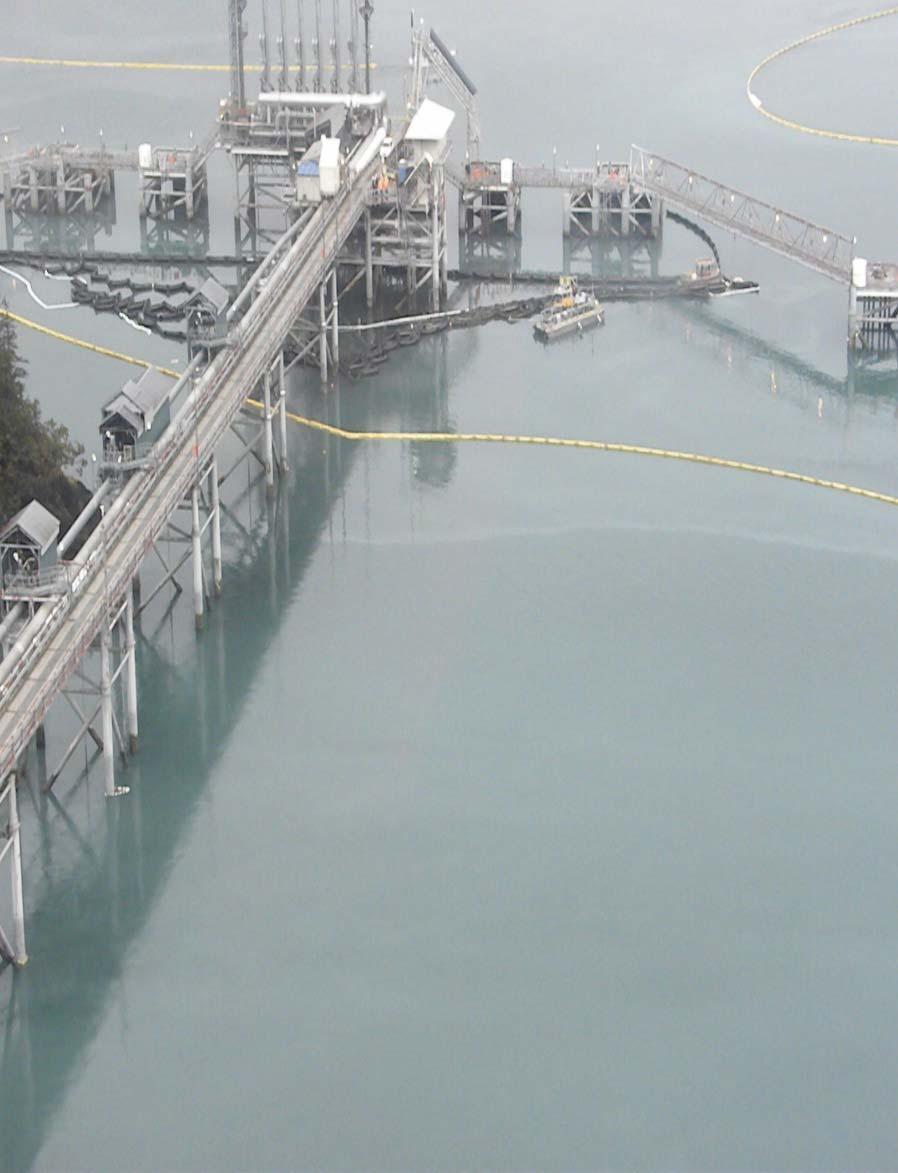 Significant Prince William Sound Responses On the 21 st of September the Valdez Marine Terminal discharged approximately 146 gallons of emulsified crude oil into the waters of the Port of Valdez.