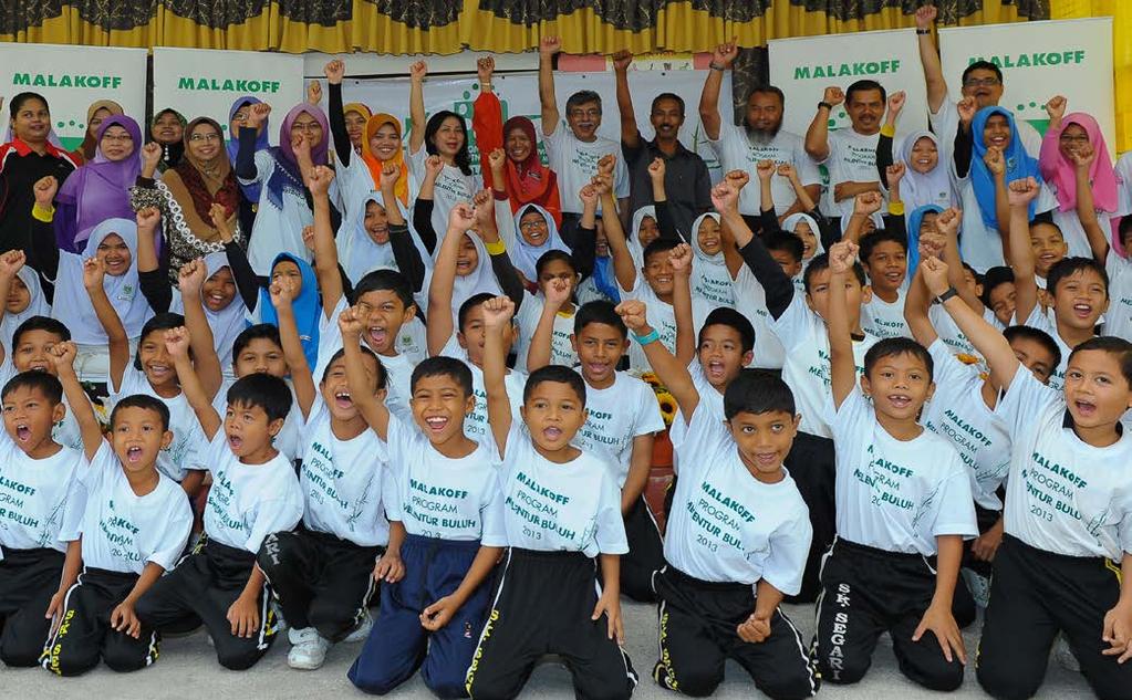 The Melentur Buluh Programme 2013 proved to be as successful as its