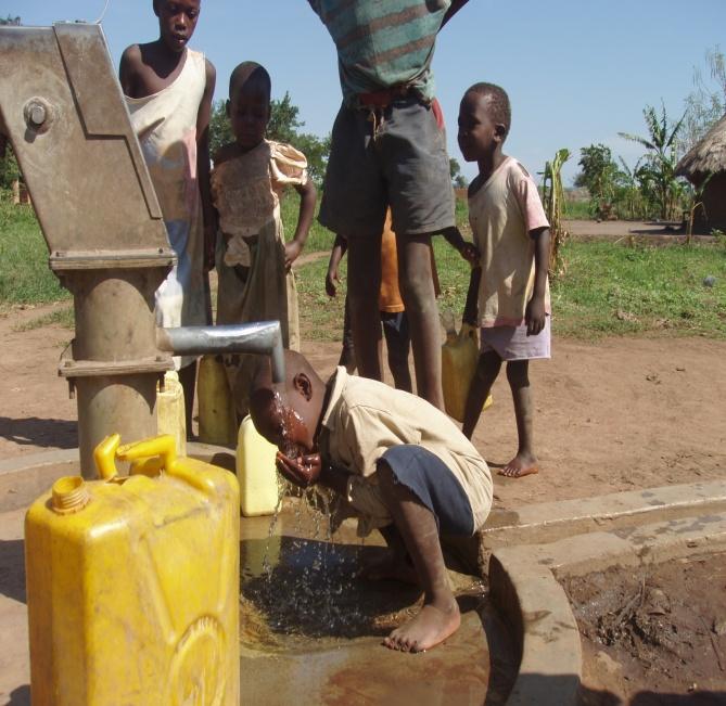 provided to during the May IPD Providing bore holes in communities that