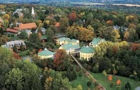 THE LOCATION Hamilton College is located in the Village of Clinton, New York, approximately 10 miles south of Utica and 45 miles east of Syracuse.