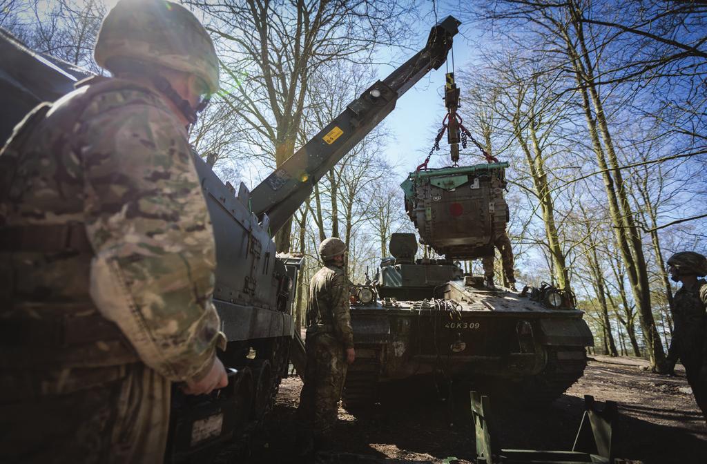 WHY THE REME EXIST A modern, high tech Army needs highly trained men and women to keep equipment working.