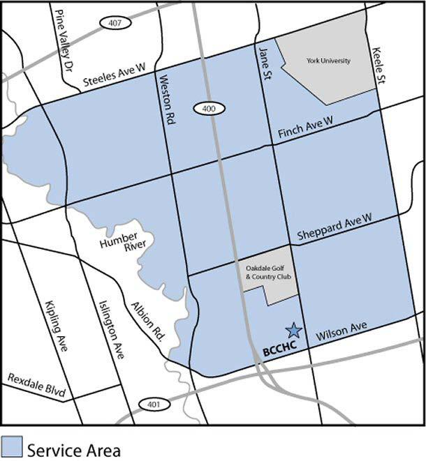 Our Catchment Area North: Steeles Ave. South: Wilson Ave.
