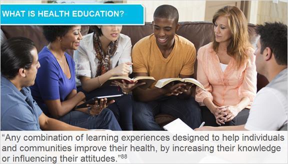 2.17 What is Health Education?