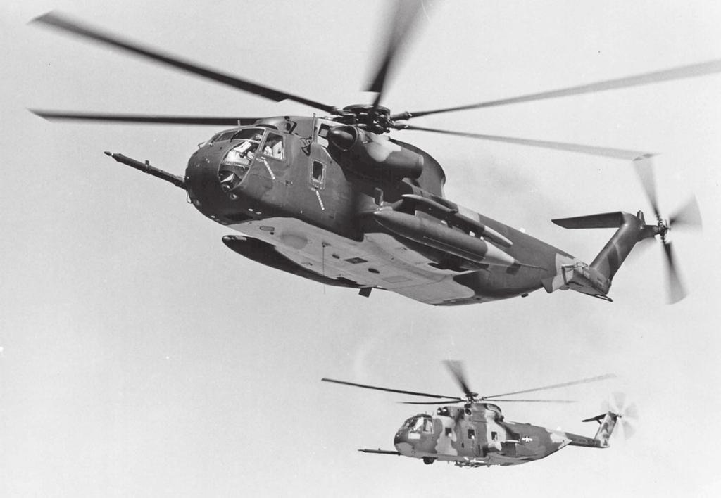 Sikorsky Archives News July 2018 5 Super Jollies Even with aerial refueling, the Jolly Green Giant was slow and struggled with high mountain rescues.