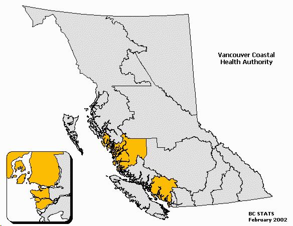 Vancouver, Richmond, North Shore and Coast Garibaldi, Sea-to-Sky, Sunshine Coast, Powell River, Bella Bella, and Bella Coola Number of staff: 13,000