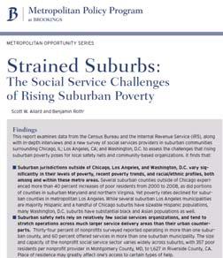 The Safety Net Response to Rising Suburban Poverty Scott W.