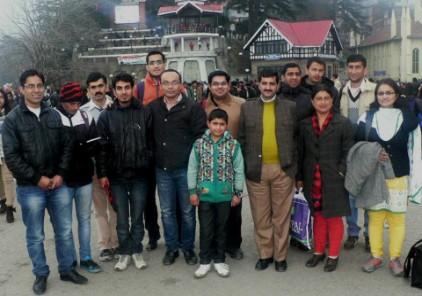 Page 11 New Year Celebration Shimla: On January 1,, the IIRD staff celebrated the New Year-. On this day, by chance, two other precious moments were also there, i.e., the birthday of Mr.