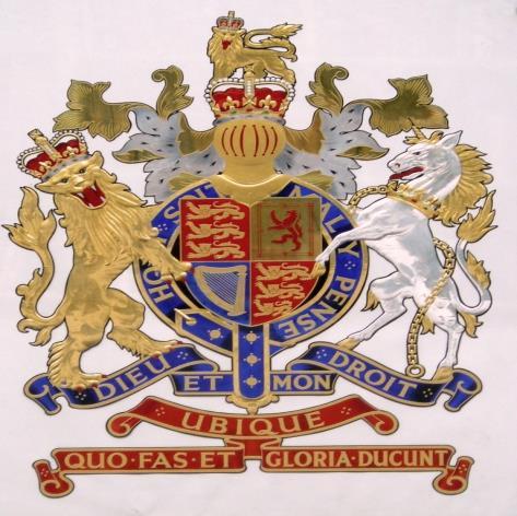 The King has been pleased to grant to the Royal Regiment of Artillery and Corps of Royal Engineers, His Majesty's permission to wear on their appointments the royal arms and supporters, together with