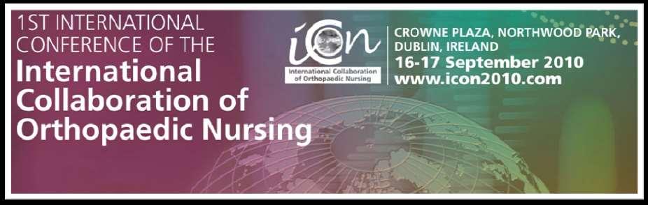 1 st ICON Conference Dublin 2010 Fording the