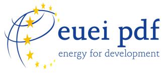 Published by European Union Energy Initiative Partnership Dialogue Facility (EUEI PDF) c/o Deutsche Gesellschaft für Internationale Zusammenarbeit (GIZ) GmbH Dag-Hammarskjöld-Weg 1-5, 65760 Eschborn,
