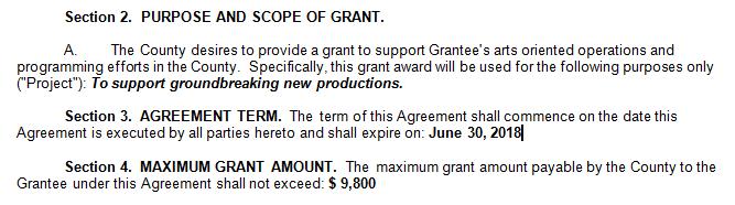 2016-17 OGP Contract Overview Beginning in 2016-17 the adjusted grant