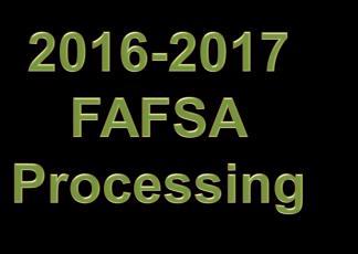 FAFSA & Verification Updates TASFAA Spring Conference April 25-27, 2016 David Bartnicki U.S. Department of Education 2 College List Issue: FSA has received requests from public to stop sharing full list of colleges on student s FAFSA with every school listed.
