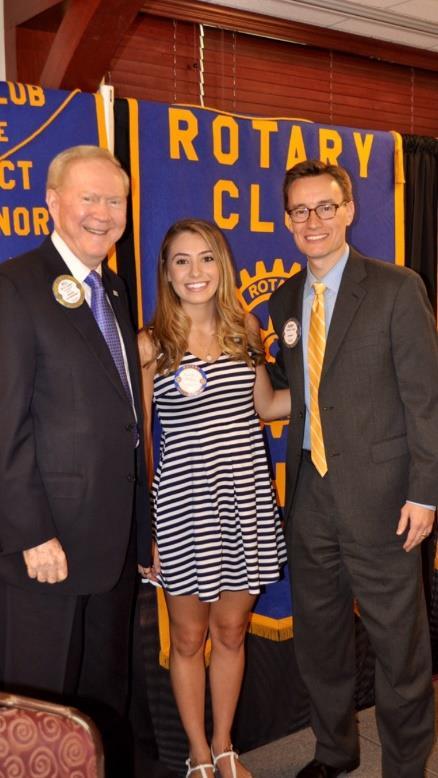 Scholarship Recipient Notes From Jonathan Martin: "Thank you for allowing me to accomplish my academic and personal goals with the Rotary scholarship.