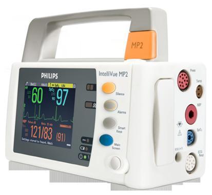Philips IntelliVue X2 Patient Monitor Efficient Information Workflow Philips IntelliVue X2 is a combined multi-measurement module and transport monitor, ingeniously lightening the load when it comes