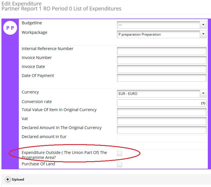 The system recalculates the amounts several times first time when the expenditure item is created and every time when clicking on check saved report button.
