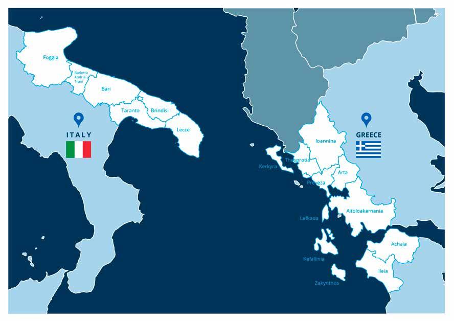 THE PROGRAMME Interreg Greece-Italy Programme is a bilateral and cross-border Cooperation Programme, co-funded by the European Union through the European Regional Development Fund (ERDF) and by the 2